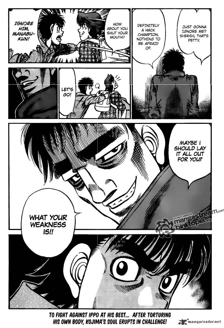 Hajime no Ippo: Fighting Spirit, Chapter 927 image 18